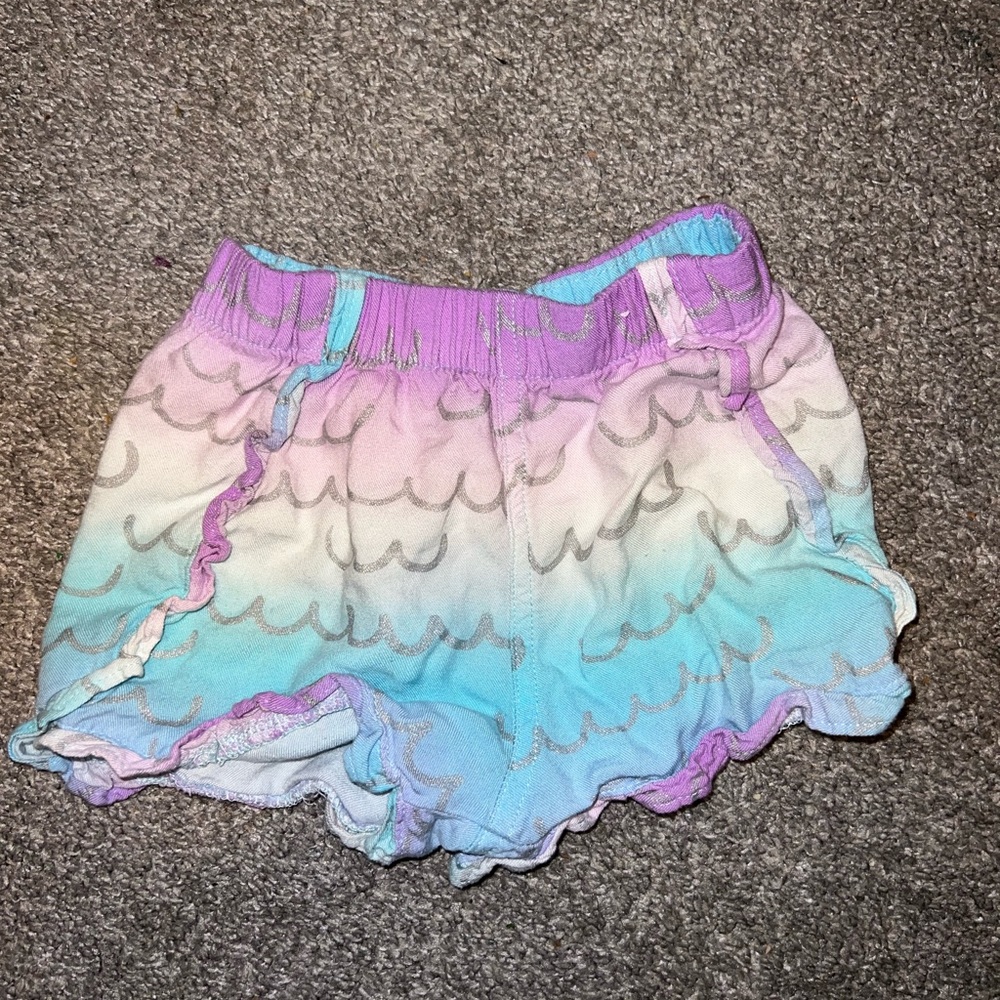 Girl mermaid shorts